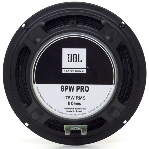 Main product image for JBL Selenium 8PW-PRO 8" 175 Watt Professional Woofer 8 Ohm264-480